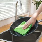 Serviettes de nettoyage en microfibre de couleur aléatoire