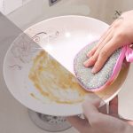 Accessoire de cuisine : éponges de nettoyage polyvalentes