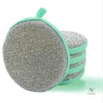Éponges à double texture pour un lavage efficace