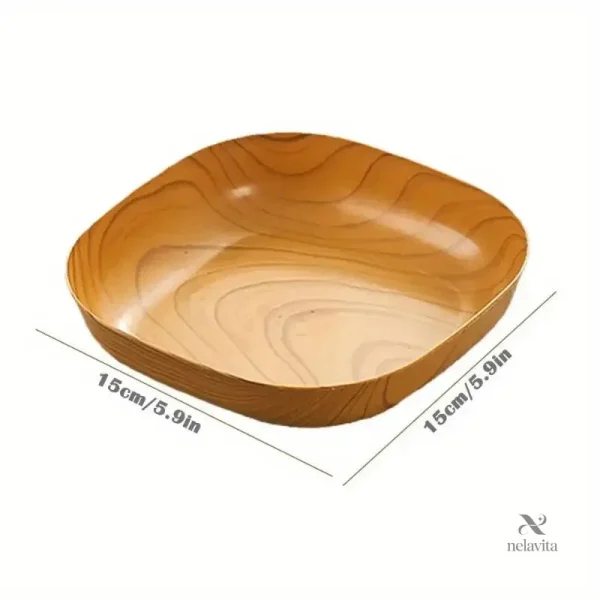 Accessoires de cuisine au style nature, lot de 5 bols