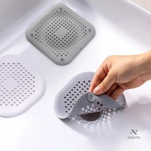 Filtres anti-cheveux en silicone pour évier et douche