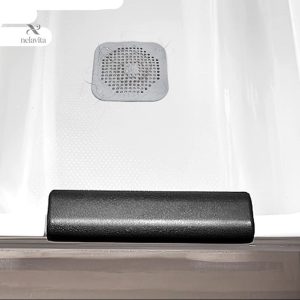 Accessoire de salle de bain pour éviter les bouchons