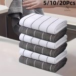Serviettes microfibres ultra absorbantes pour la cuisine