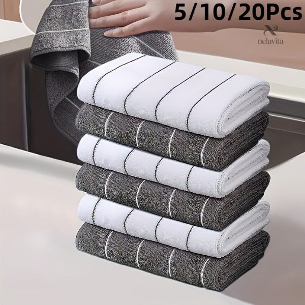 lot-de-5-serviettes-microfibres-ultra-absorbantes-sechage-rapide-1 Serviettes microfibres ultra absorbantes pour la cuisine