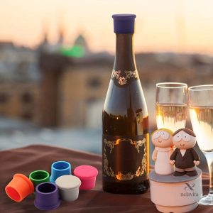 Bouchons à vin en silicone réutilisables et étanches