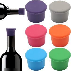 Set de 6 bouchons à vin pour une conservation optimale