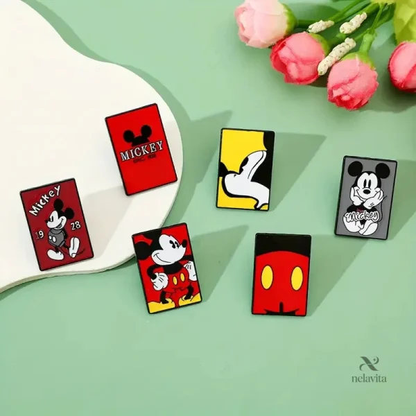 Pins colorés vintage Disney pour vêtements