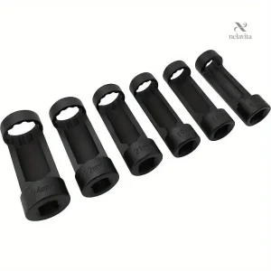 Clés à douille de 16 à 24 mm, lot de 6 pièces