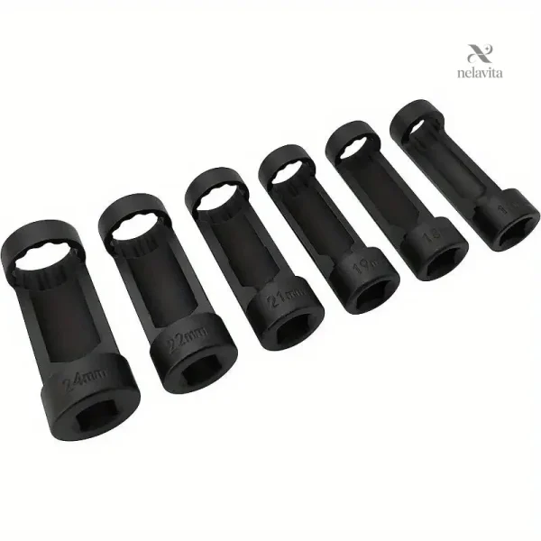 Clés à douille de 16 à 24 mm, lot de 6 pièces