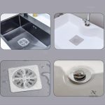 Filtres de drain en nylon, facile à installer