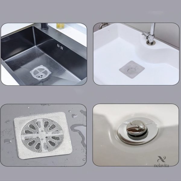 Filtres de drain en nylon, facile à installer