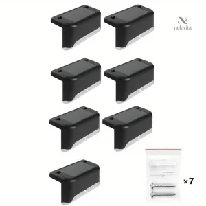Lot de 7 lampes solaires LED pour extérieur
