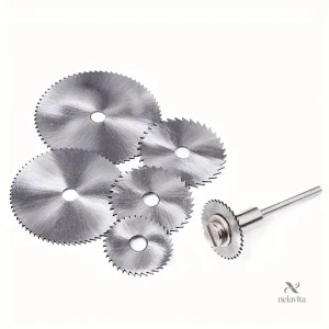 Lames pour Dremel, coupe métal, bois et plastique, ensemble 7