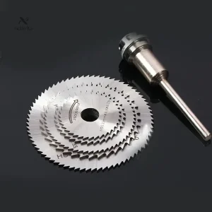 Kit de mini lames scie circulaire HSS, polyvalent pour divers matériaux