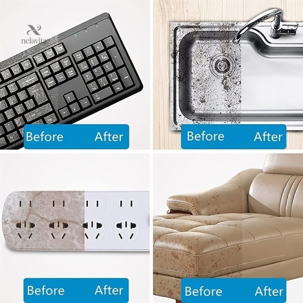Lot d'éponges multi-usages pour maison et bureau