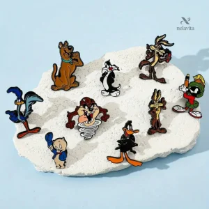 Broches enfant dessins animés pour un look coloré
