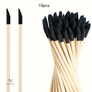 Lot de Bâtonnets Applicateurs Abrasifs pour Polissage de Précision – Idéal pour Finitions et Petites Surfaces