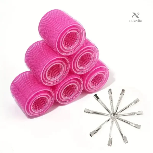 Lot de bigoudis auto-agrippants pour boucles sans chaleur