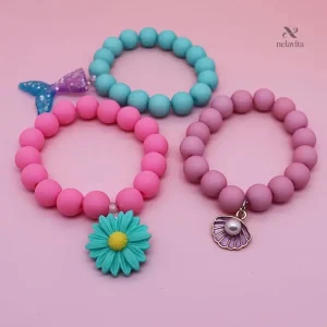 Bracelets élastiques pour enfants, design joyeux et ludique