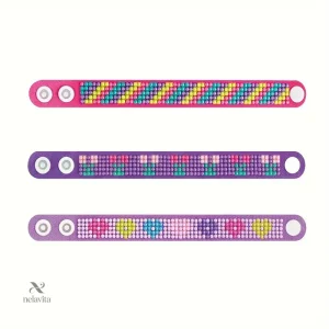 Lot de Bracelets Enfant Fantaisie Licorne et Arc-en-Ciel – Bijoux Colorés avec Messages Positifs