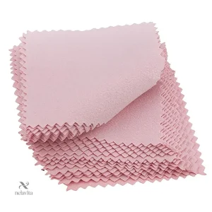 Chiffons en microfibre pour le nettoyage de bijoux