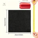 Chiffons microfibres noirs ultra-absorbants pour bateau