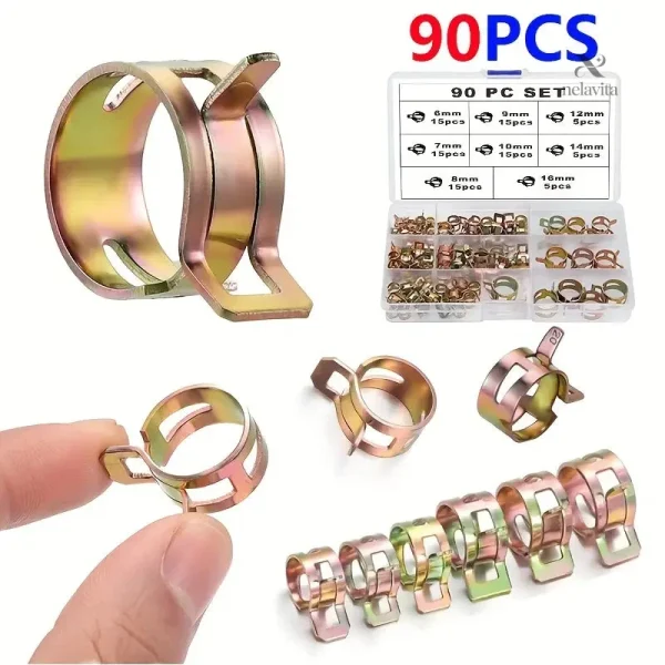Colliers de serrage métalliques pour utilisation industrielle