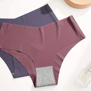 Lot de Culottes Invisibles Femme Sans Couture – Ultra Douces & Couleurs Sombres Élégantes