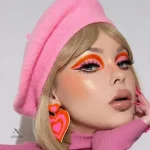 Regard Glamour avec Faux Cils 3D XXL