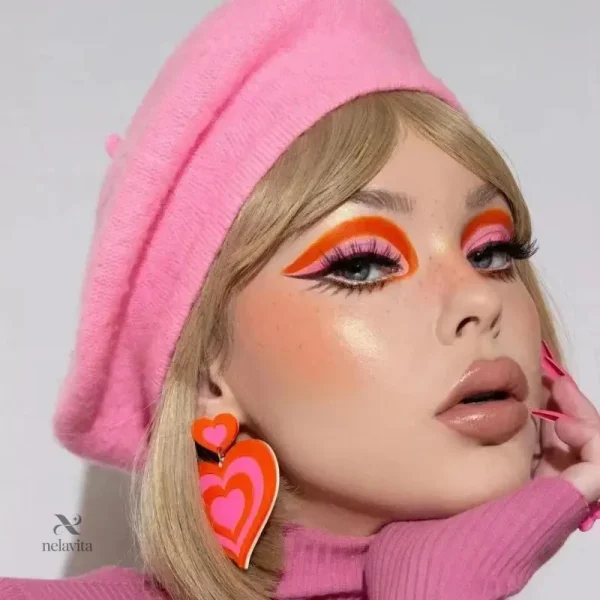 Regard Glamour avec Faux Cils 3D XXL