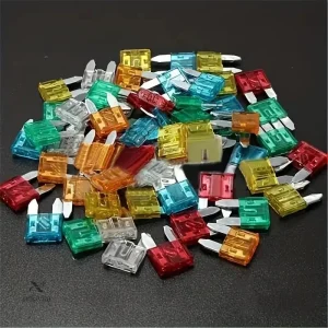Fusibles voiture universels, assortiment multicolore de remplacement