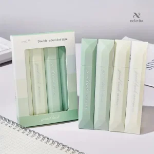 Lot de Rubans Adhésifs Double Face – Colle en Pointillés pour Scrapbooking, DIY et Papeterie Créative