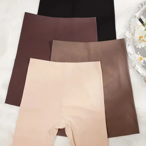 Lot de Shorties Gainants Femme Taille Haute – Lingerie Sculptante Invisible, Effet Ventre Plat et Cuisses Lissées, Confort Quotidien Multi-Couleurs