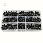 Vis auto-perceuses pour bois et métal, assortiment multi-tailles