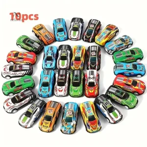 Lot de voitures de course miniatures pour enfants