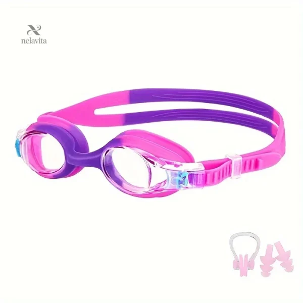 lunettes-de-natation-enfant-rose-violet-etanches-avec-ant-jrf29n-1