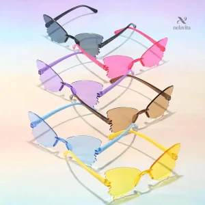 Lunettes papillon colorées pour enfants, style et sécurité