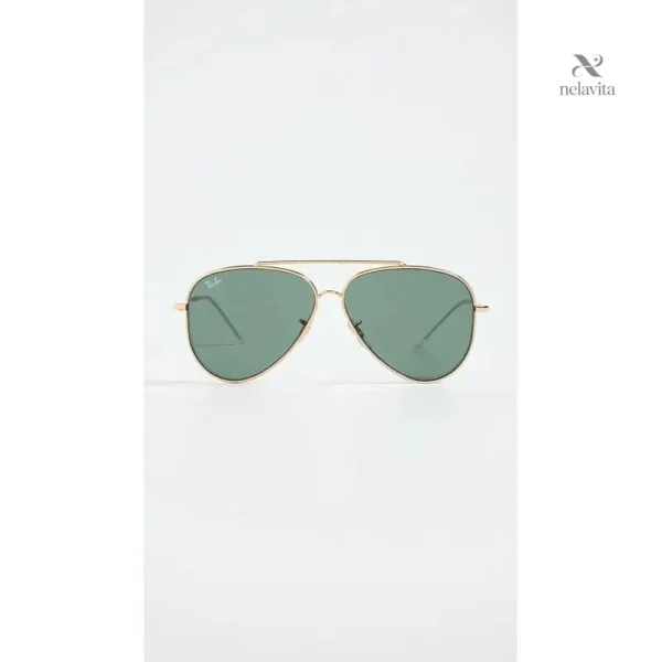 Accessoire mode homme, lunettes soleil style vintage doré