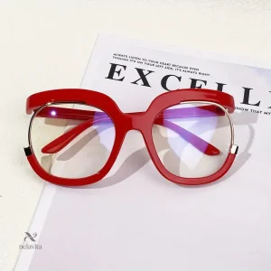 Lunettes de vue femme oversize – Monture blanche rétro chic et tendance