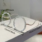 Accessoire féminin chic avec strass pour embellir votre look