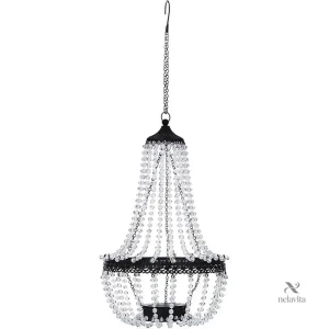Lustre décoratif pour fêtes de jardin illuminées