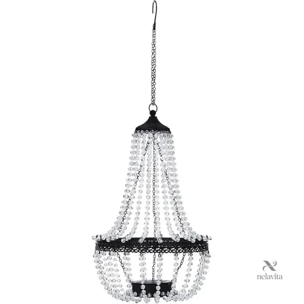 Lustre décoratif pour fêtes de jardin illuminées