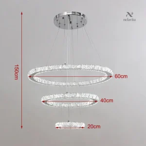 Suspension décorative haut de gamme en design contemporain