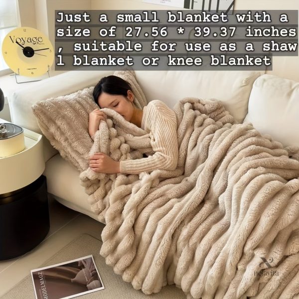 Couverture Luxe avec une texture agréable