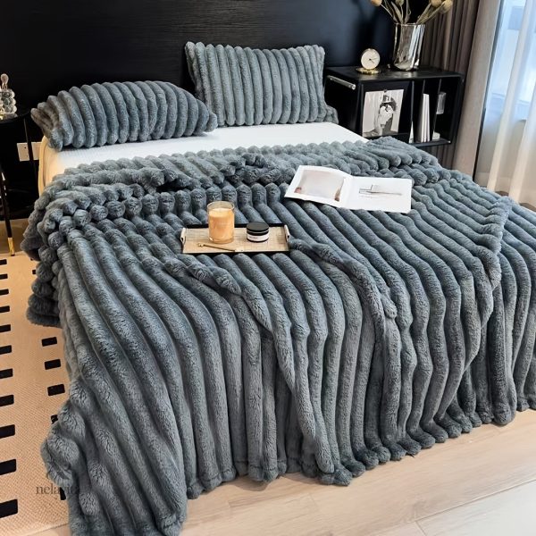 Couverture Luxe en polyester doux