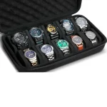 Mallette de rangement élégante pour montres, protection optimale