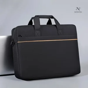 Mallette pour ordinateur portable 15,6  Sacoche légère et imperméable avec poignée renforcée