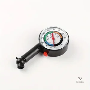 Manomètre mécanique pour mesurer la pression des pneus en PSI
