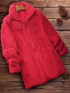 Manteau zippé pour un style moderne et confortable