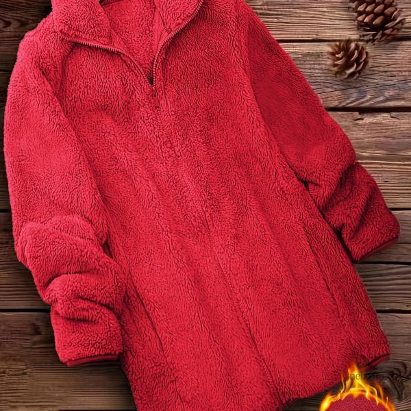 Manteau uni, idéal pour les journées fraîches